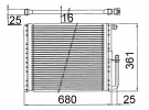 Exchanger Condenser Sanden CONDENSEUR SANDEN MFC-2068AE |  | 5300005 - C.88.12.522.A - MFC-2068AE - MFC-2068AEE - MFC-2068AEF - SMFC-2068AE - SZ-RU35620E - UMFC-2068AE - UZ-RU35620E - Z-RU35620E - Z-RU35620EE - Z-RU35620EF