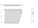 Diffusion d'air Filtre pollen Filtre habitacle FILTRE POUSSIERE | 96207422 |
