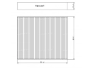 Air distribution Pollen cabin filter FILTRE POUSSIERE |  |