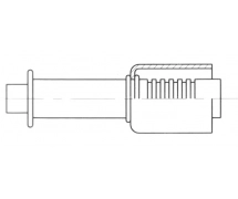 Fitting Steel reduced diameter fittings Straight A BRIDE