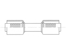 Raccord A sertir acier flexible standard Special REDUCTEUR