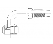 Raccord Réutilisable 90° FEMELLE FLARE