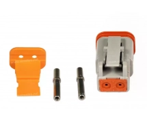 elektrisches Bauelement DEUTSCH Stecker Kit 2 VOIES DT06-2S