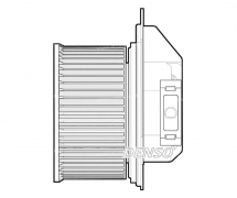 Diffusion d'air Soufflerie OEM VEHICULE AVEC CLIM AUTO