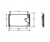 Warmtewisselaar Condensor OEM