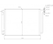 Exchanger Condenser OEM