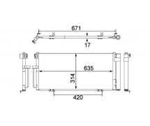 Exchanger Condenser OEM