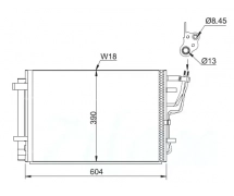 Exchanger Condenser OEM