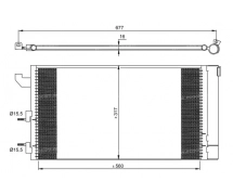 Permutador Condensador OEM