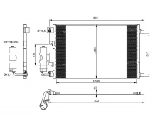 Permutador Condensador OEM
