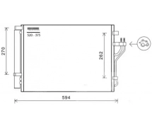 Permutador Condensador OEM