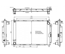 Permutador Condensador OEM