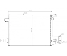 Permutador Condensador OEM