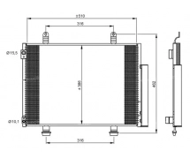 Permutador Condensador OEM