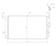 Permutador Condensador OEM