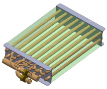 Wärmetausche Verdampfer