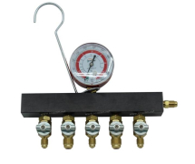 Station Onderdelen voor station Koffer met Gas manifold