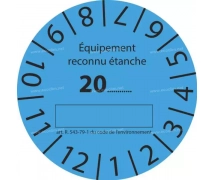 Consumable Leak detection Various MARQUE DE CONTROLE R543-79-1