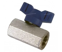 A/C service station Spare parts for filling stations Valve VANNE BLEU 1/4 FEMELLE
