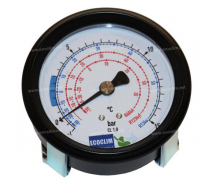 A/C service station Spare parts for filling stations Manometer BP 80MM -1/15B R134a 1234yf