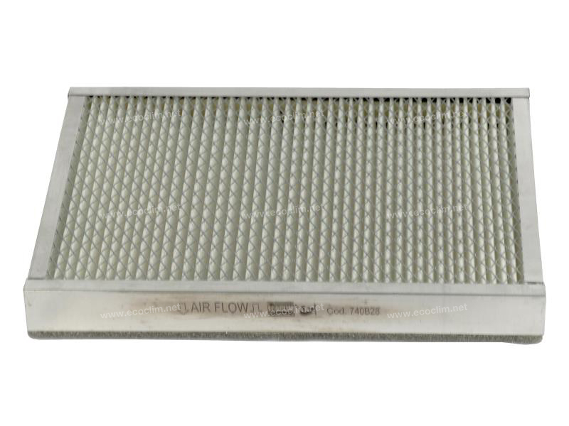 Air distribution Pollen cabin filter 740B28 Airconditioning ECOCLIM