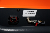 Centrale RF404 - Test azote