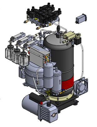 Station de climatisation R134a DAMA